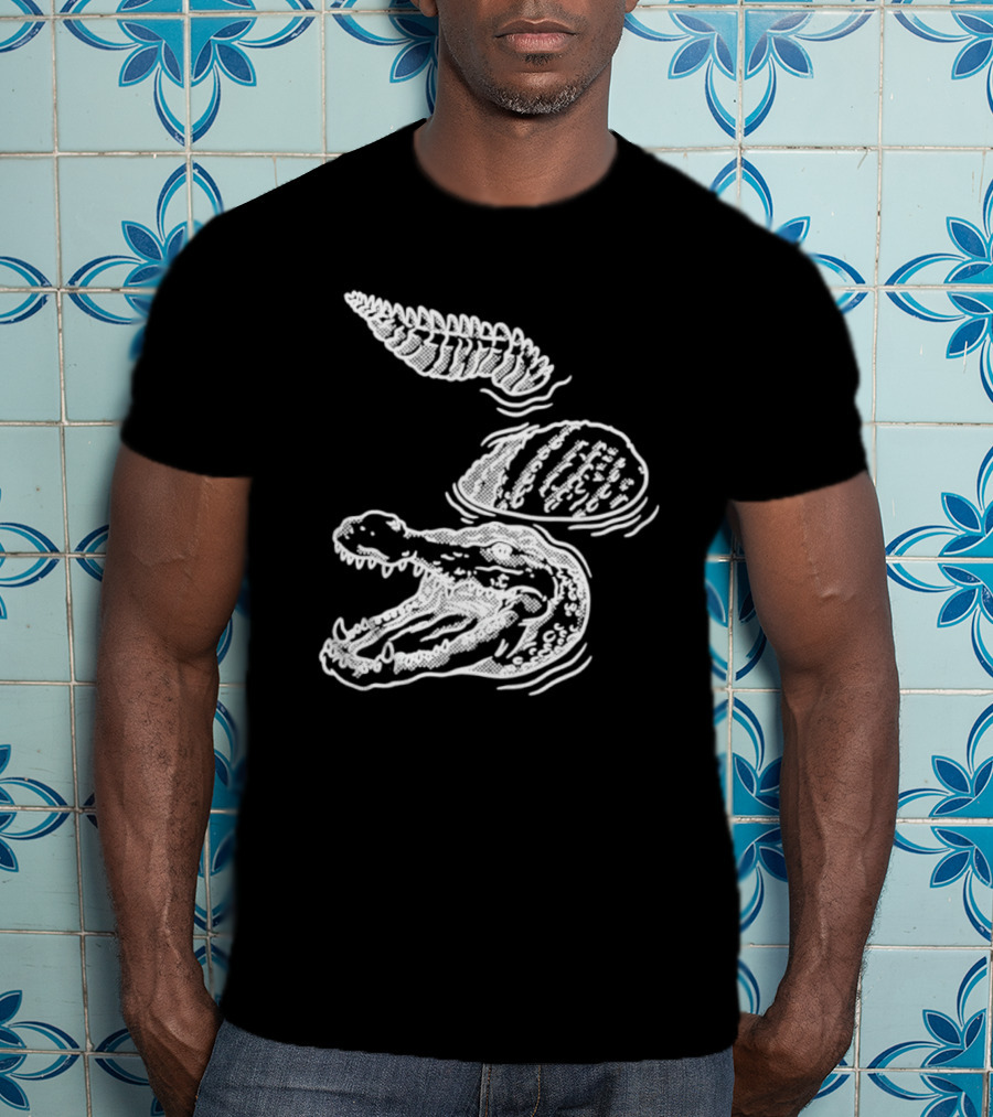 Let's Trip Alligator Spiral Tail T-Shirt