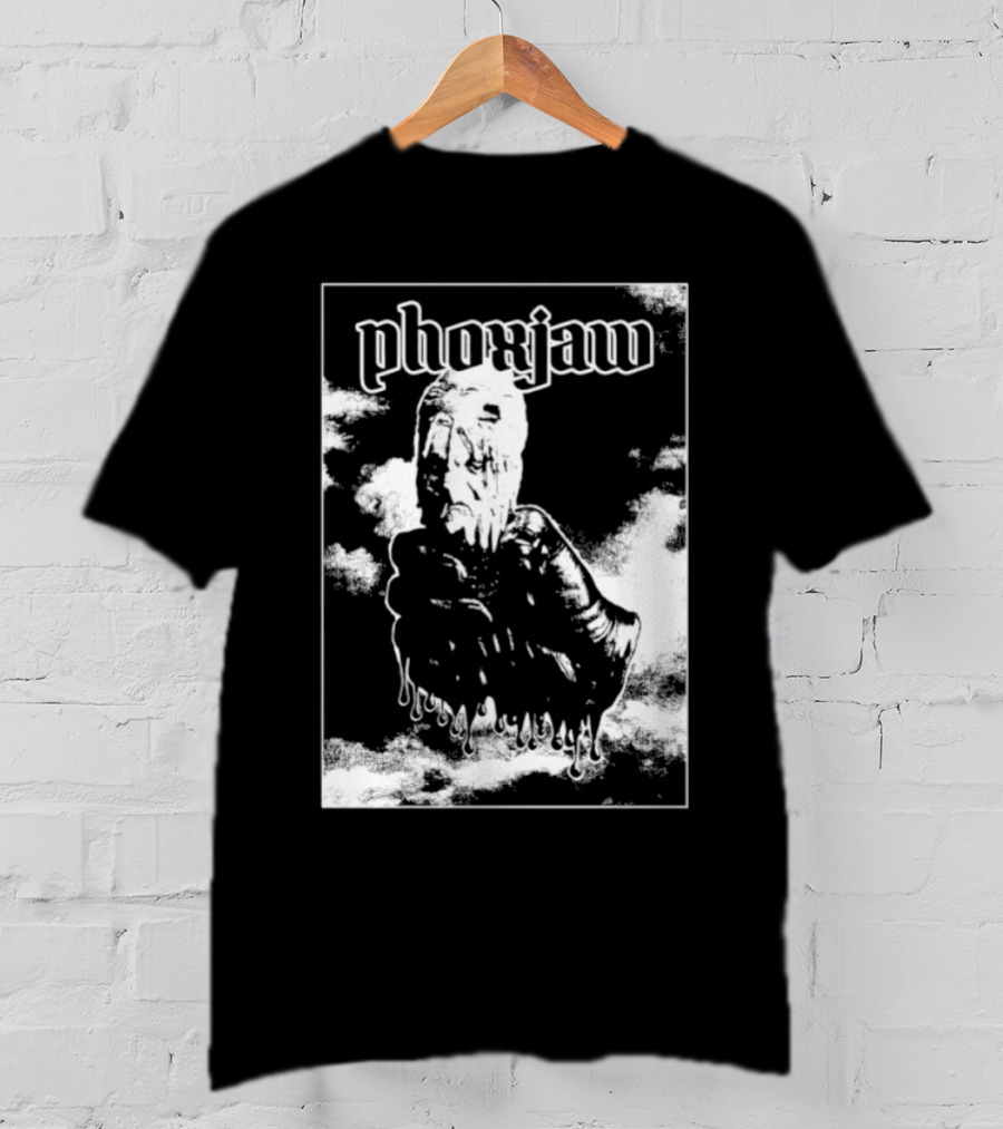 Phoxjaw Dripping Ice Cream Skull T-Shirt