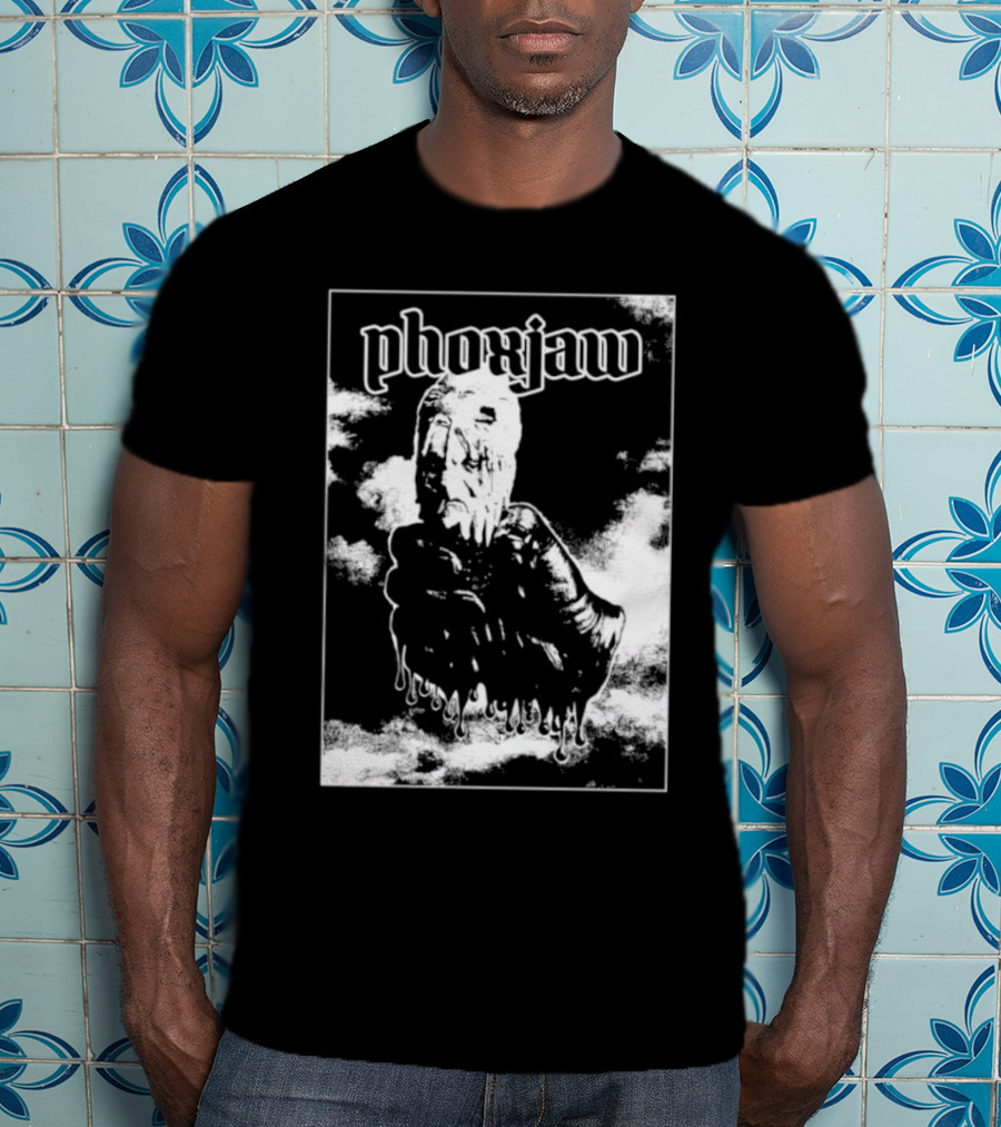 Phoxjaw Dripping Ice Cream Skull T-Shirt