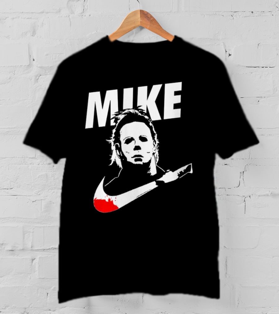 Mike Michael Myers Halloween Knife Swoosh T-Shirt