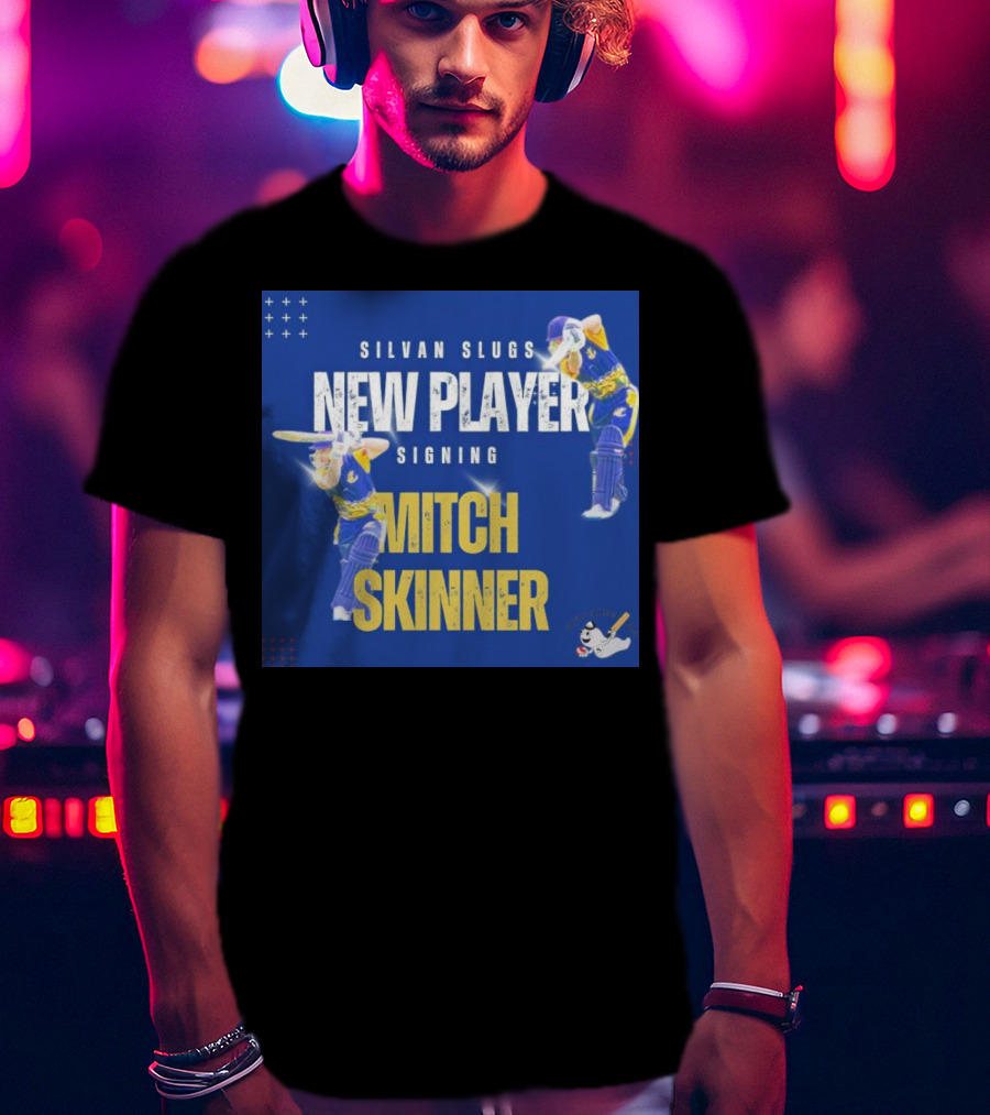 Silvan Slugs New Player Signing Mitch Skinner T-Shirt