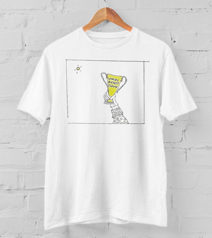 World's Biggest Clown Trophy Night Sky T-Shirt