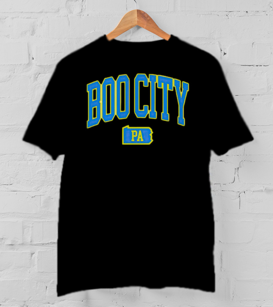 BOO CITY PA Philadelphia-Inspired Ghost T-Shirt