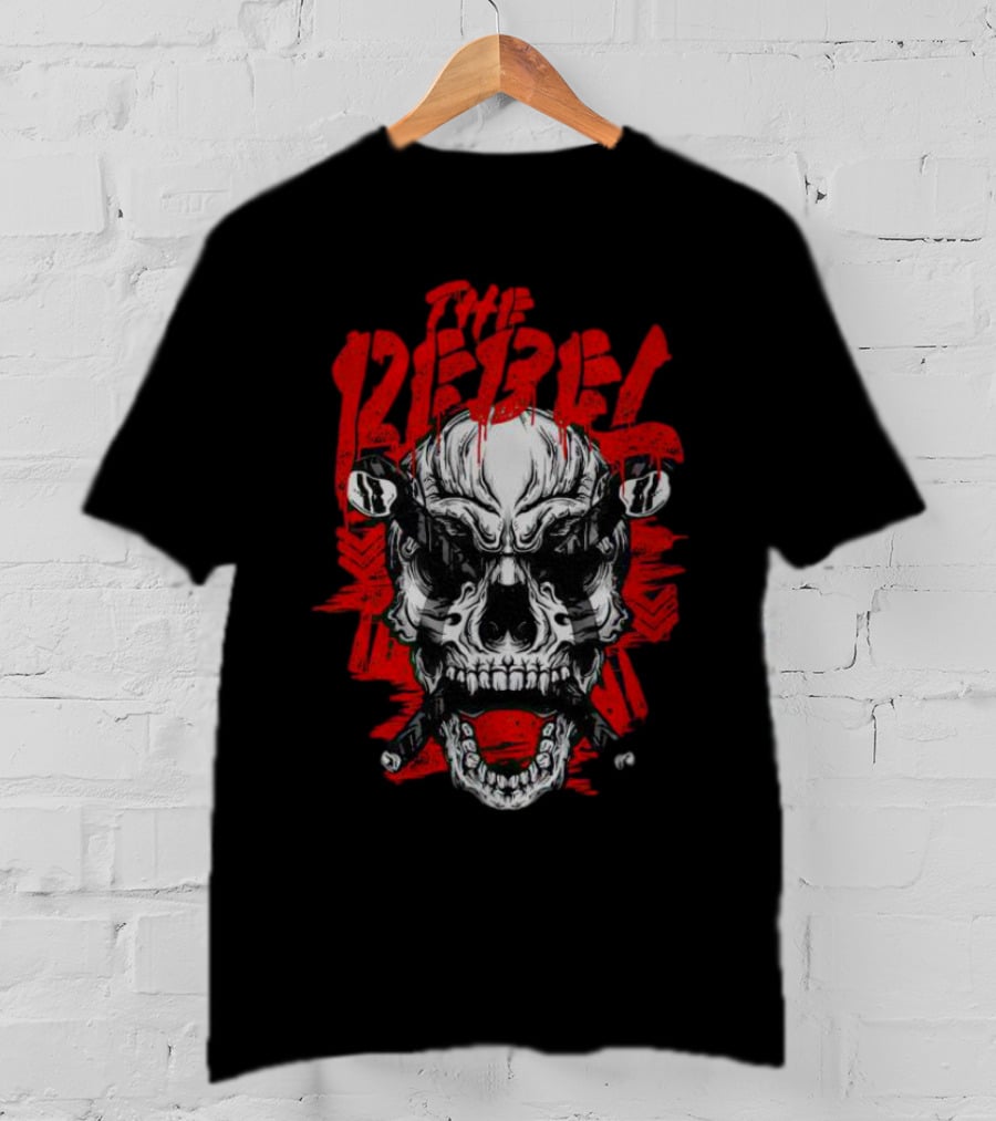 David Finlay The Rebel Skull T-Shirt