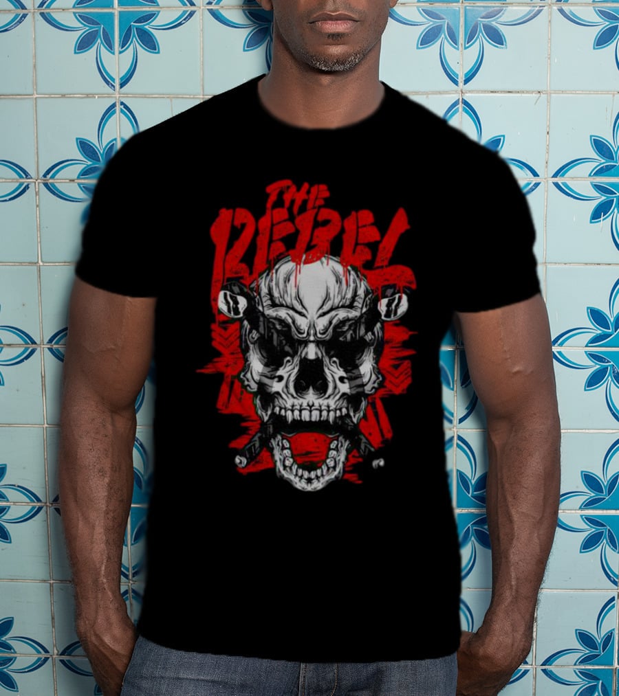 David Finlay The Rebel Skull T-Shirt
