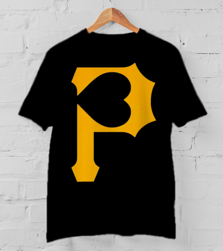 Heart Of Pittsburgh Pirates 'P' T-Shirt