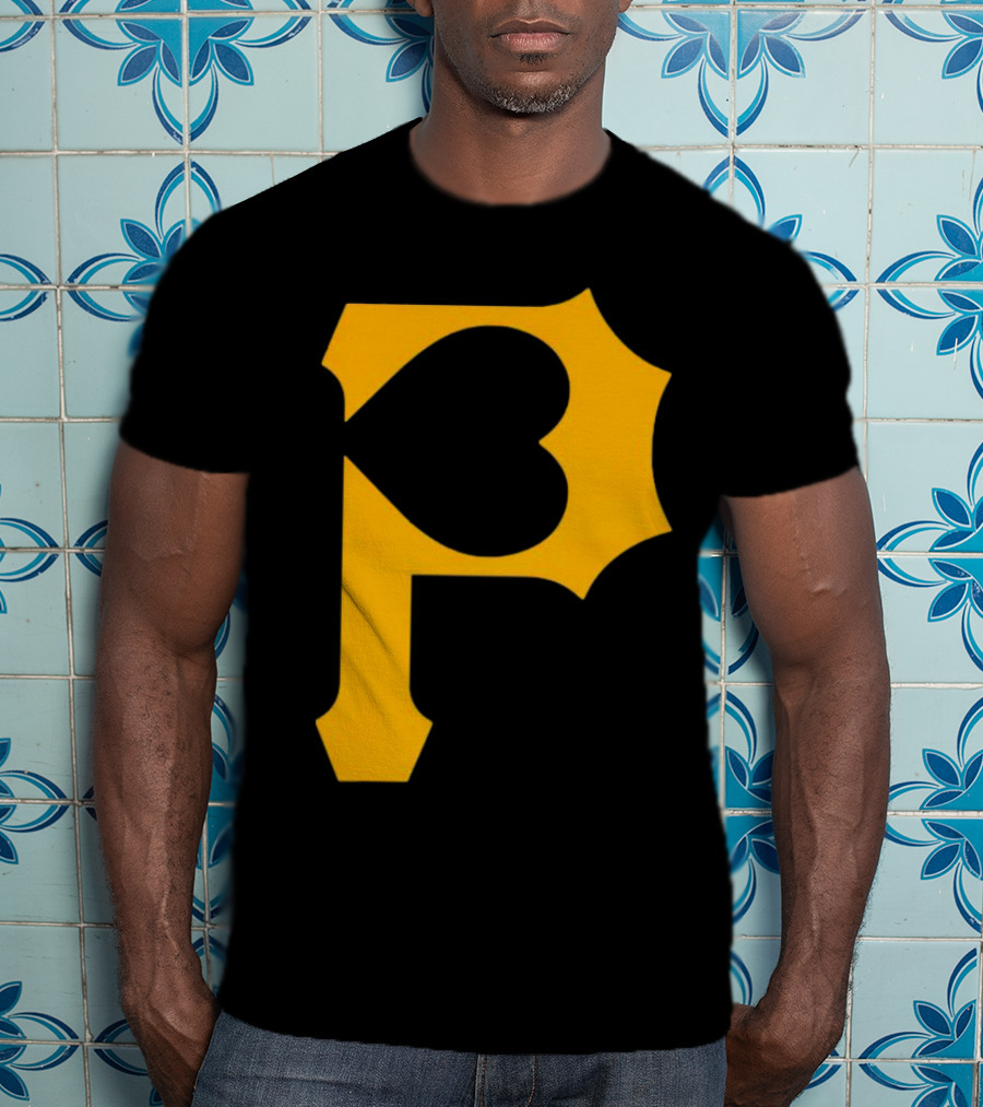 Heart Of Pittsburgh Pirates 'P' T-Shirt