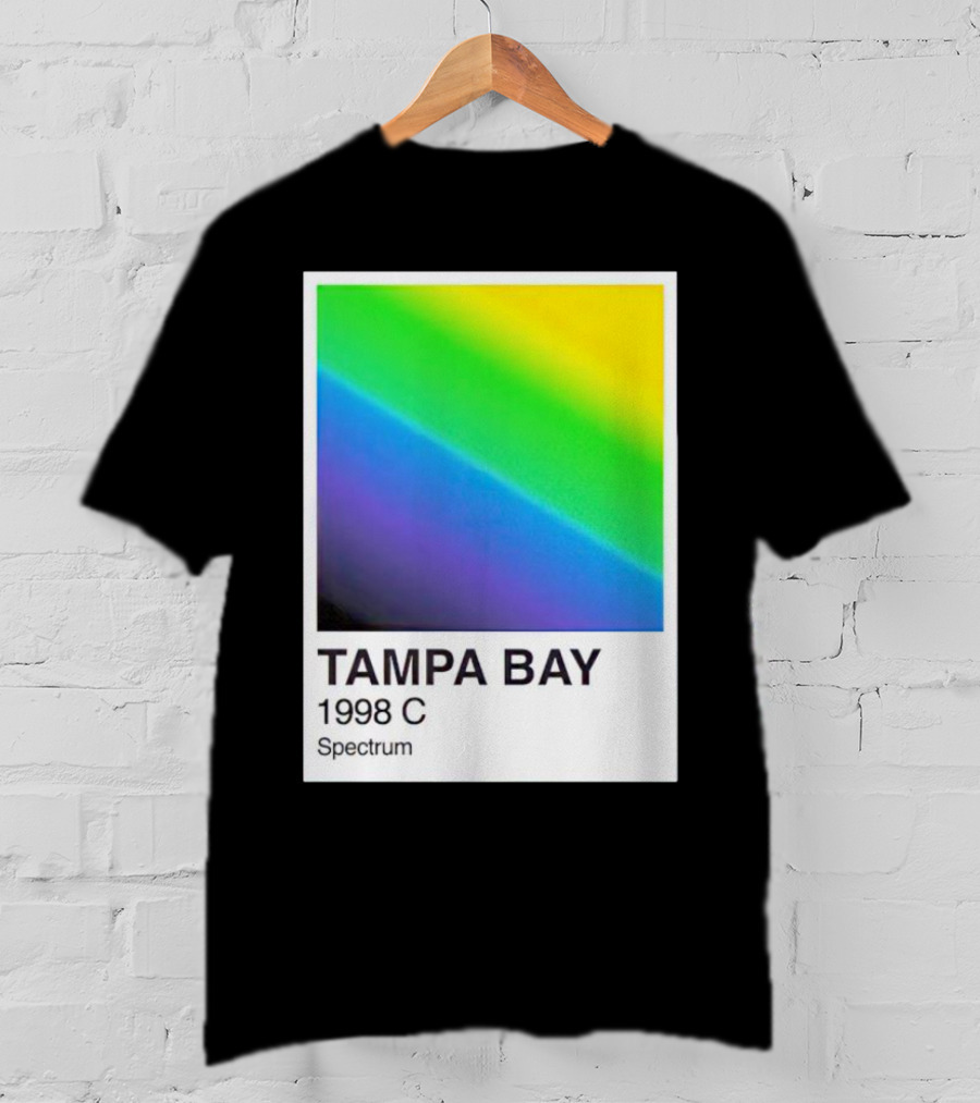 Tampa Bay 1998 C Spectrum Rainbow Gradient T-Shirt