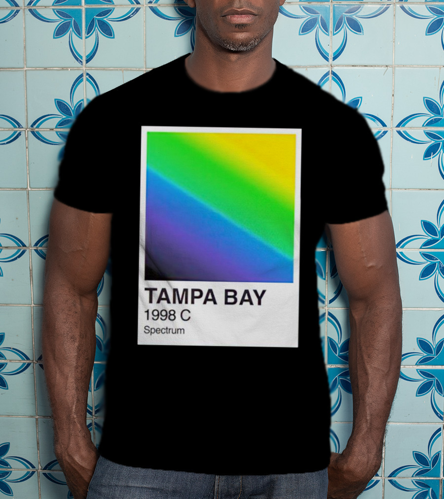 Tampa Bay 1998 C Spectrum Rainbow Gradient T-Shirt