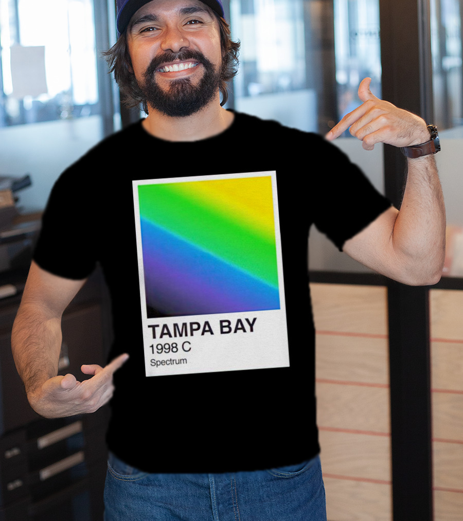 Tampa Bay 1998 C Spectrum Rainbow Gradient T-Shirt