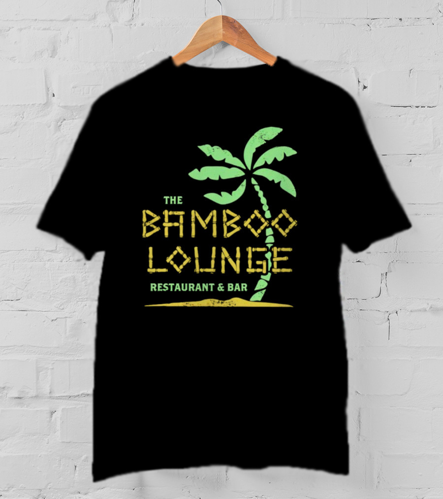 The Bamboo Lounge Restaurant And Bar Palm Tree T-Shirt