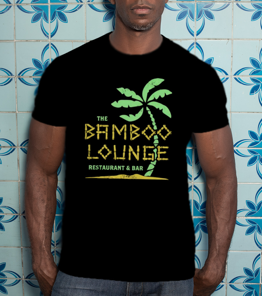 The Bamboo Lounge Restaurant And Bar Palm Tree T-Shirt
