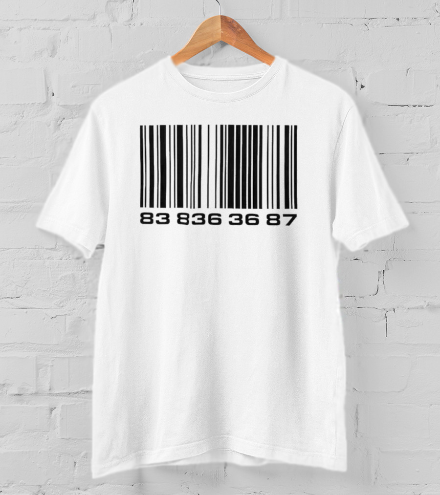VTMNTS Barcode 838363687 T-Shirt