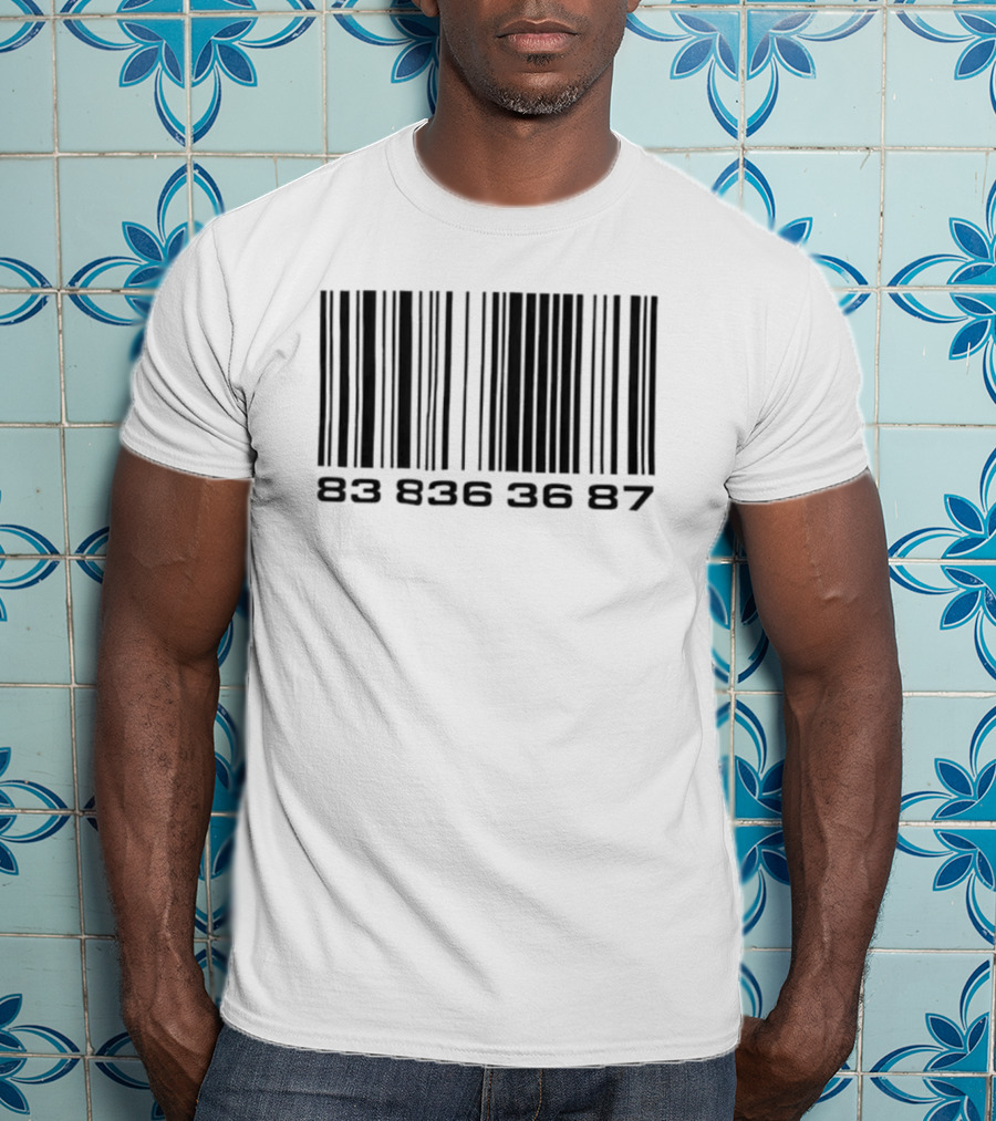 VTMNTS Barcode 838363687 T-Shirt