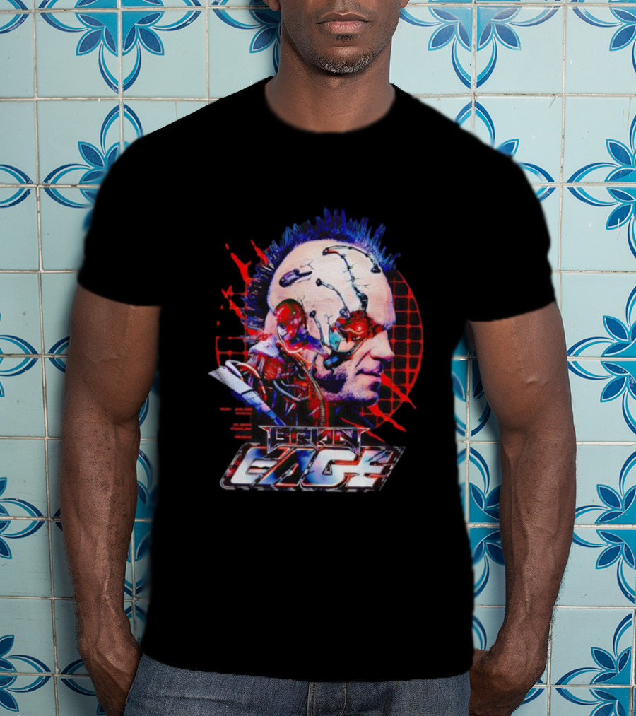 Brian Cage Cyborg Transformation Initiate T-Shirt