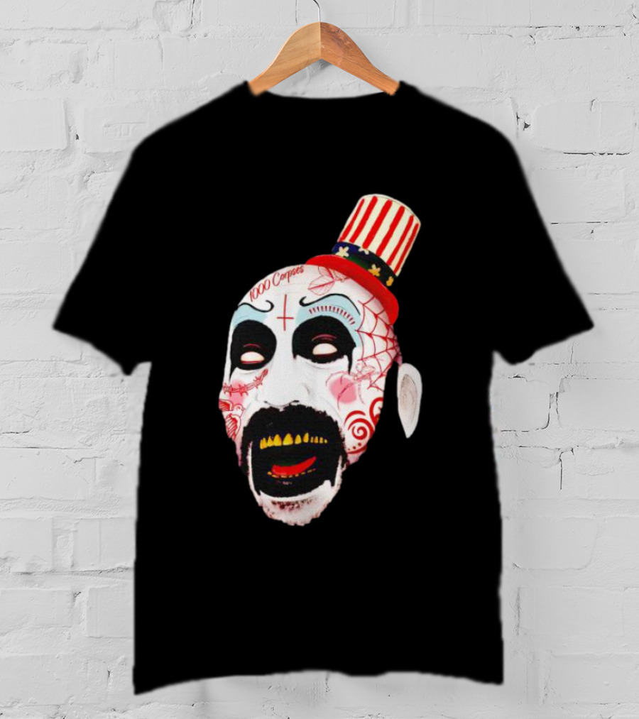 Captain Spaulding House Of 1000 Corpses Tattoo Image T-Shirt