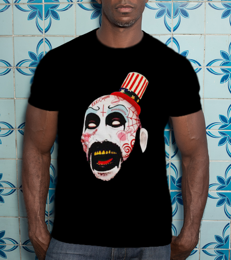 Captain Spaulding House Of 1000 Corpses Tattoo Image T-Shirt