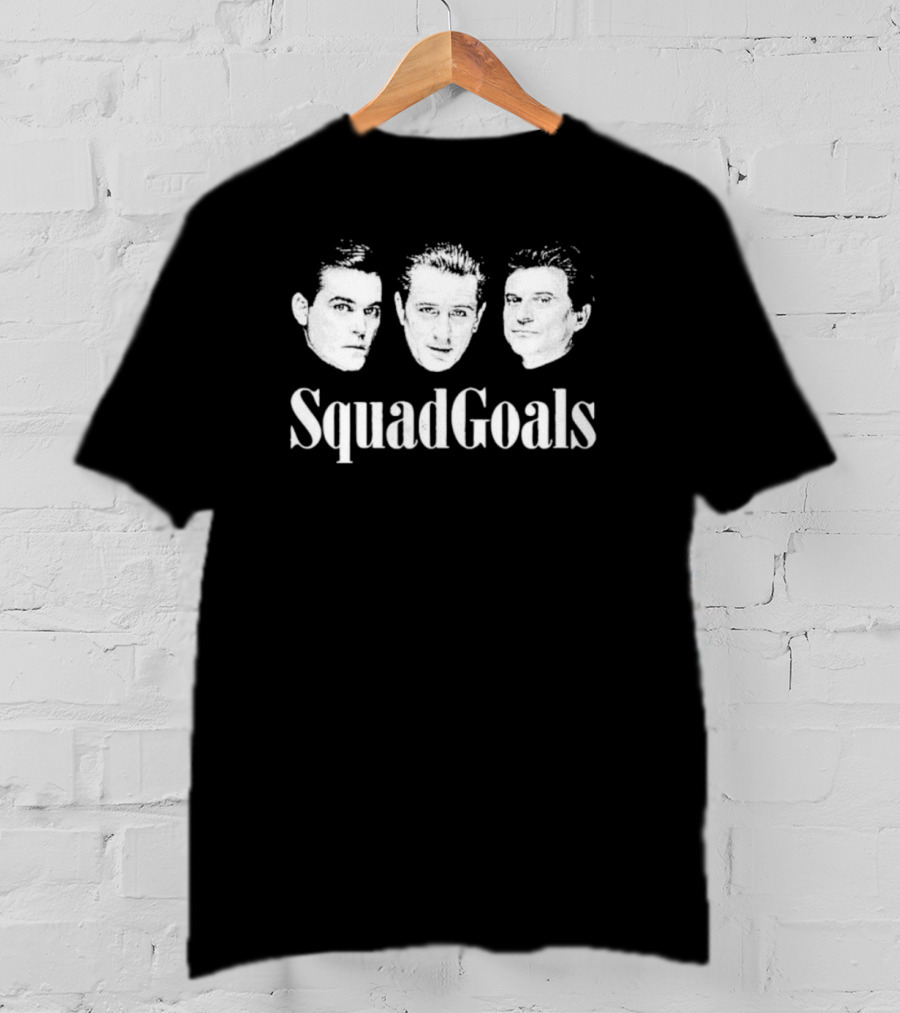 Goodfellas Squad Goals Movie Characters Iconic Trio T-Shirt