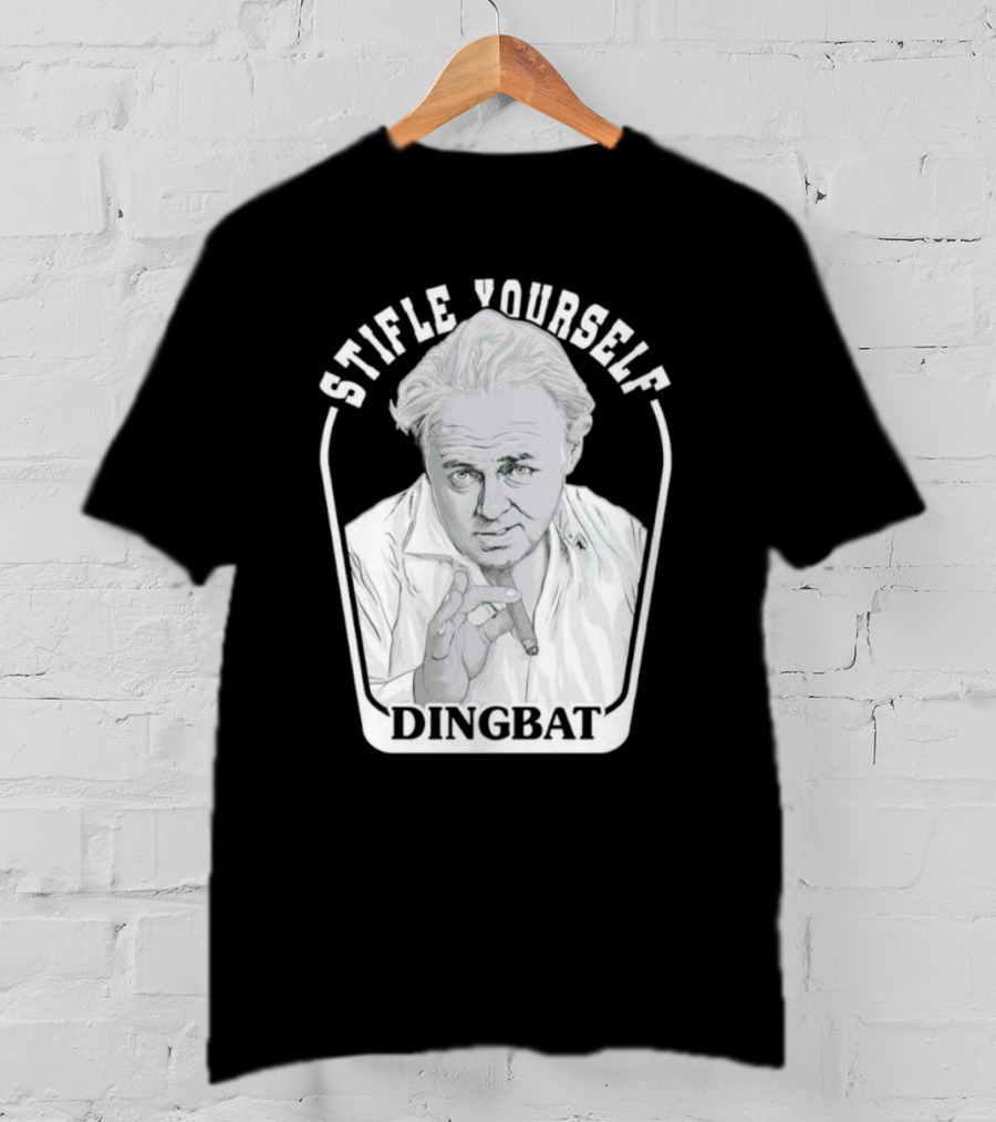Stifle Yourself Dingbat Men's Iconic Character T-Shirt