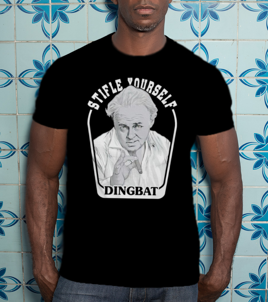 Stifle Yourself Dingbat Men's Iconic Character T-Shirt