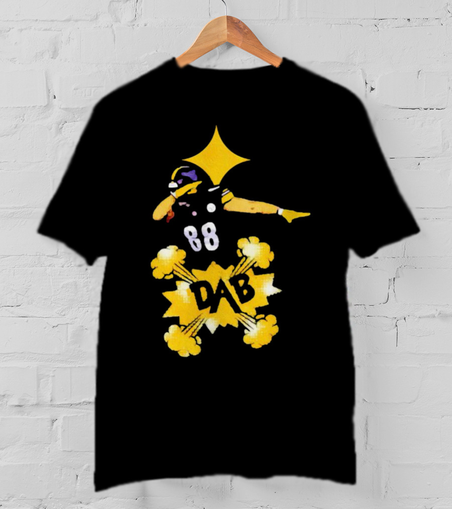 Steelers 88 Dabbing Dab T-Shirt