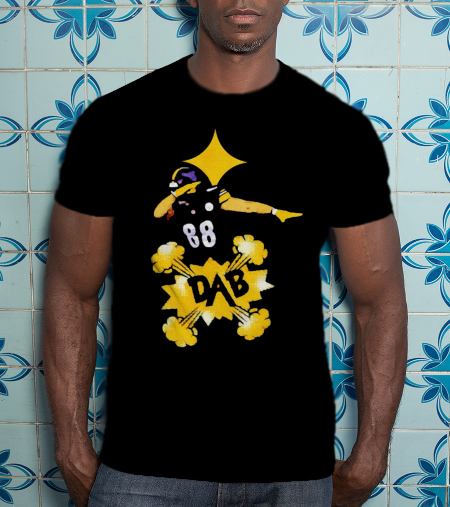 Steelers 88 Dabbing Dab T-Shirt