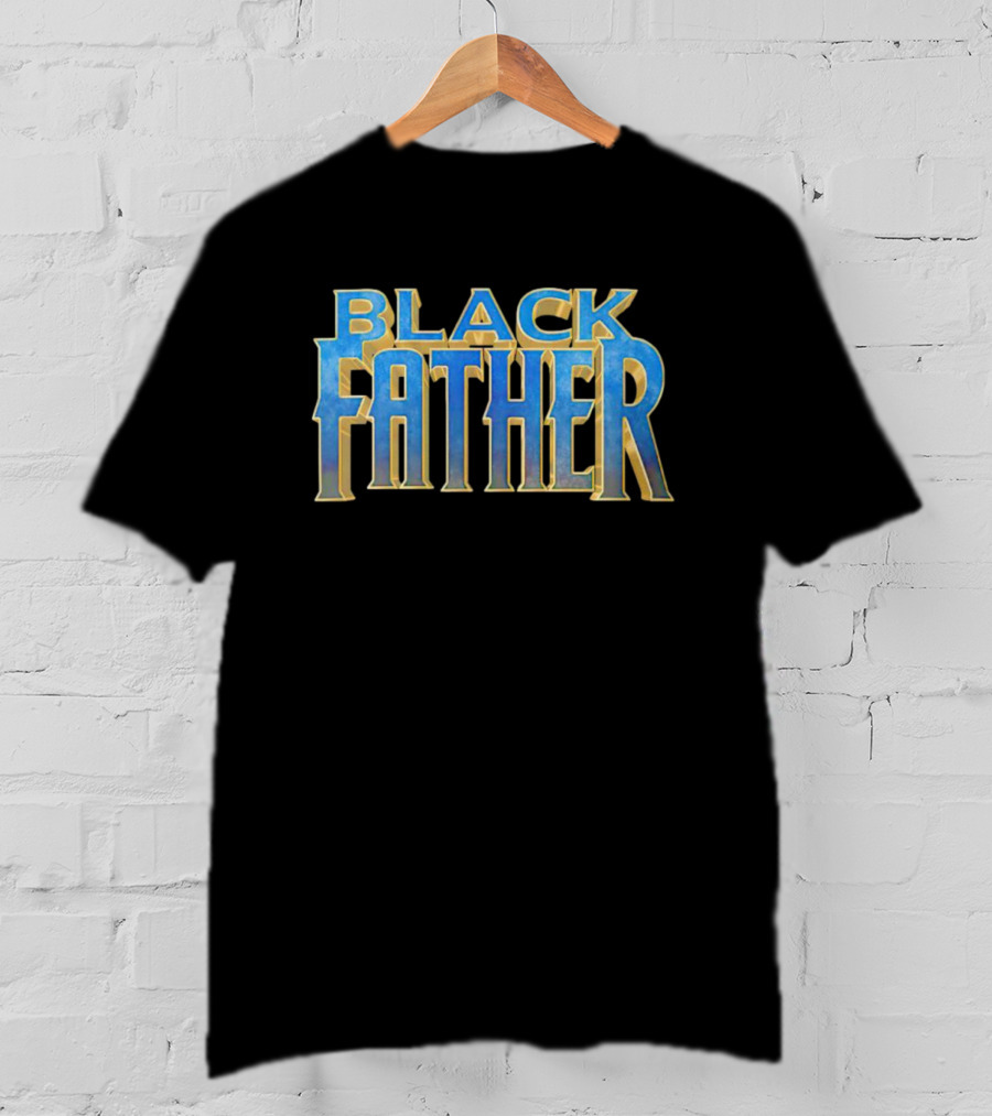Black Panther Black Father T-Shirt
