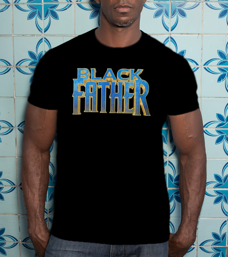 Black Panther Black Father T-Shirt