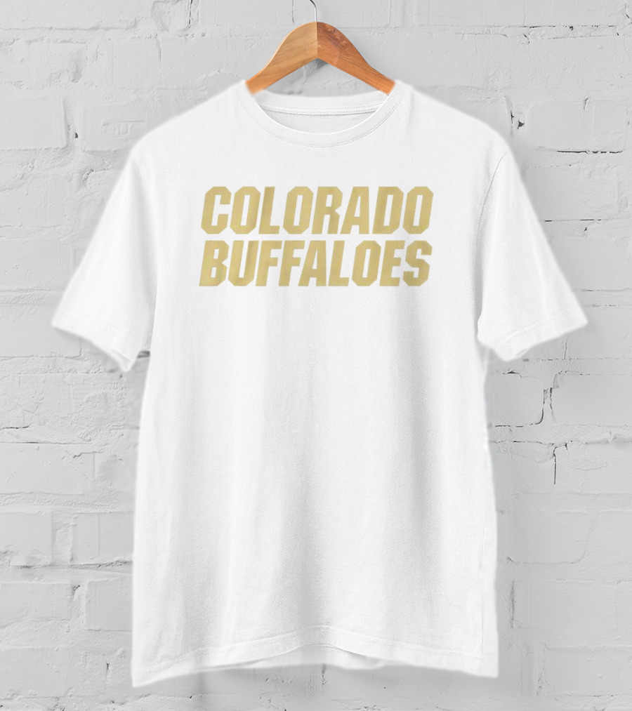 Colorado Buffaloes Football Team Fan Merchandise T-Shirt