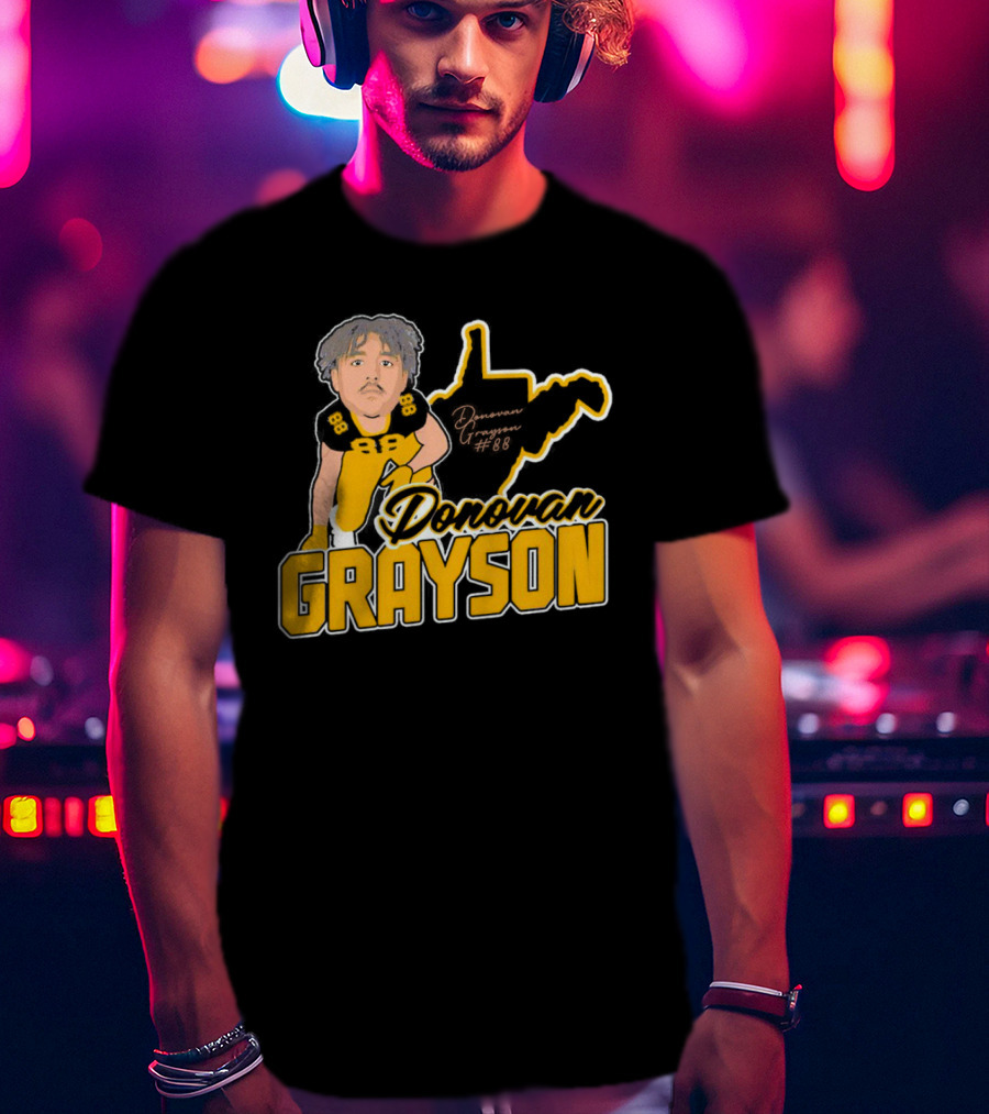 Donovan Grayson Caricature #88 Signature T-Shirt