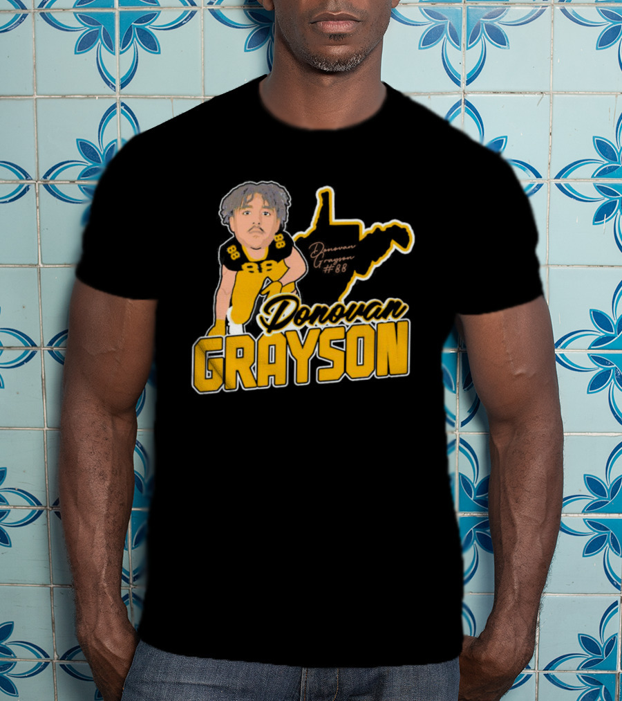 Donovan Grayson Caricature #88 Signature T-Shirt