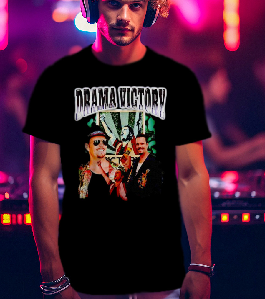 Drama Victory Almost Friday Collage T-Shirt