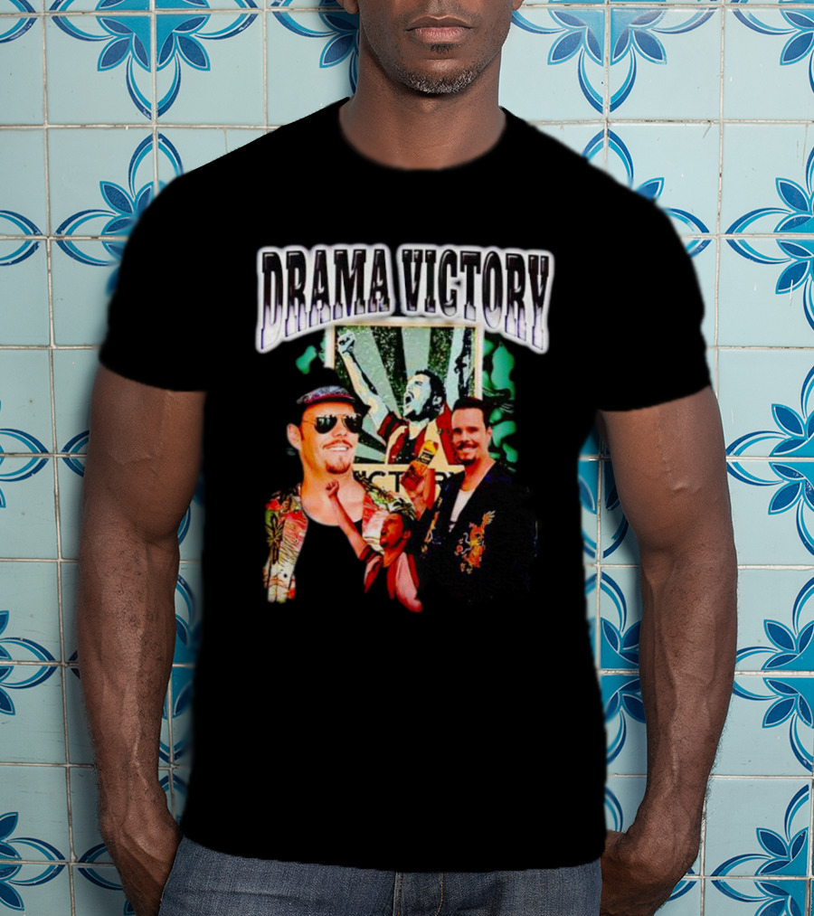 Drama Victory Almost Friday Collage T-Shirt