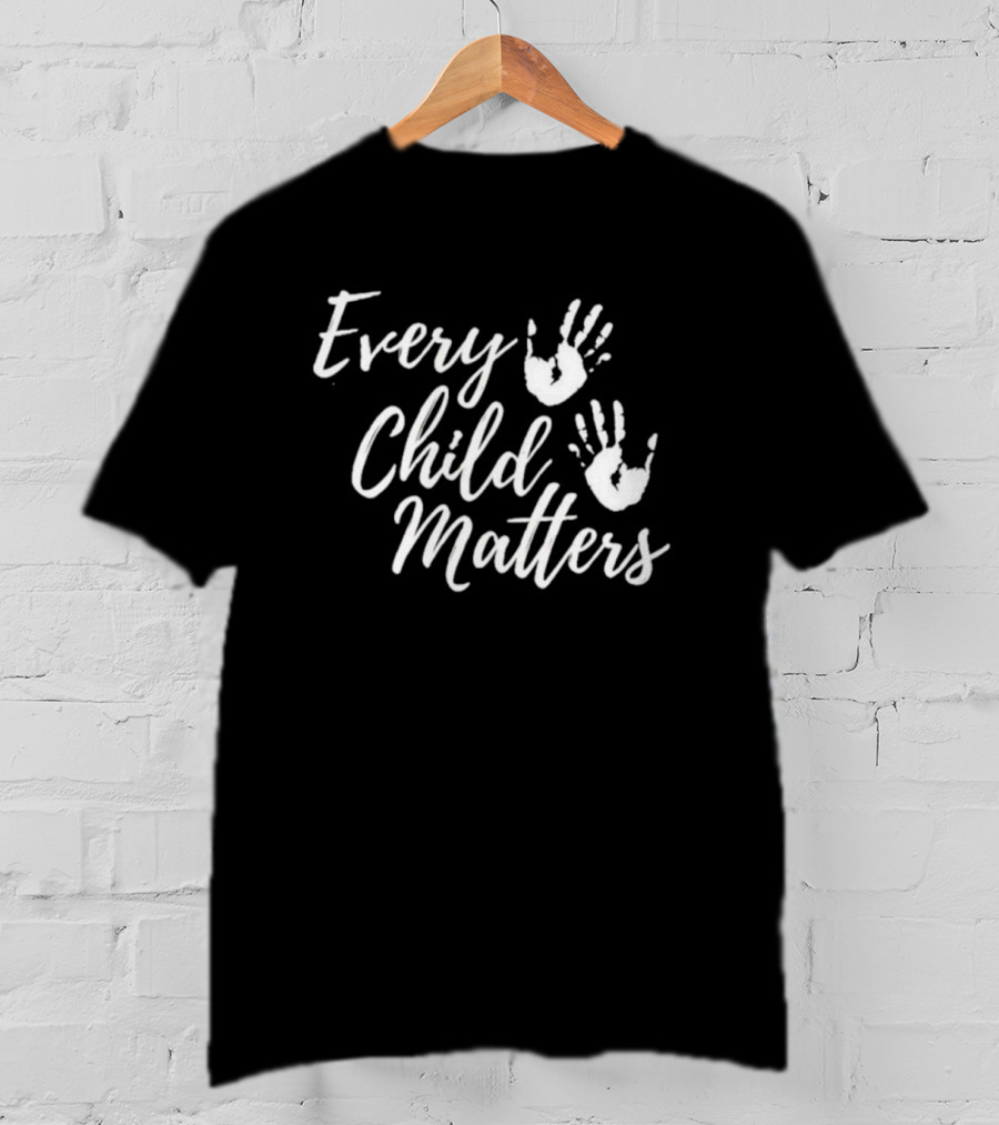 Every Child Matters Handprints Equality Unity Orange Day T-Shirt
