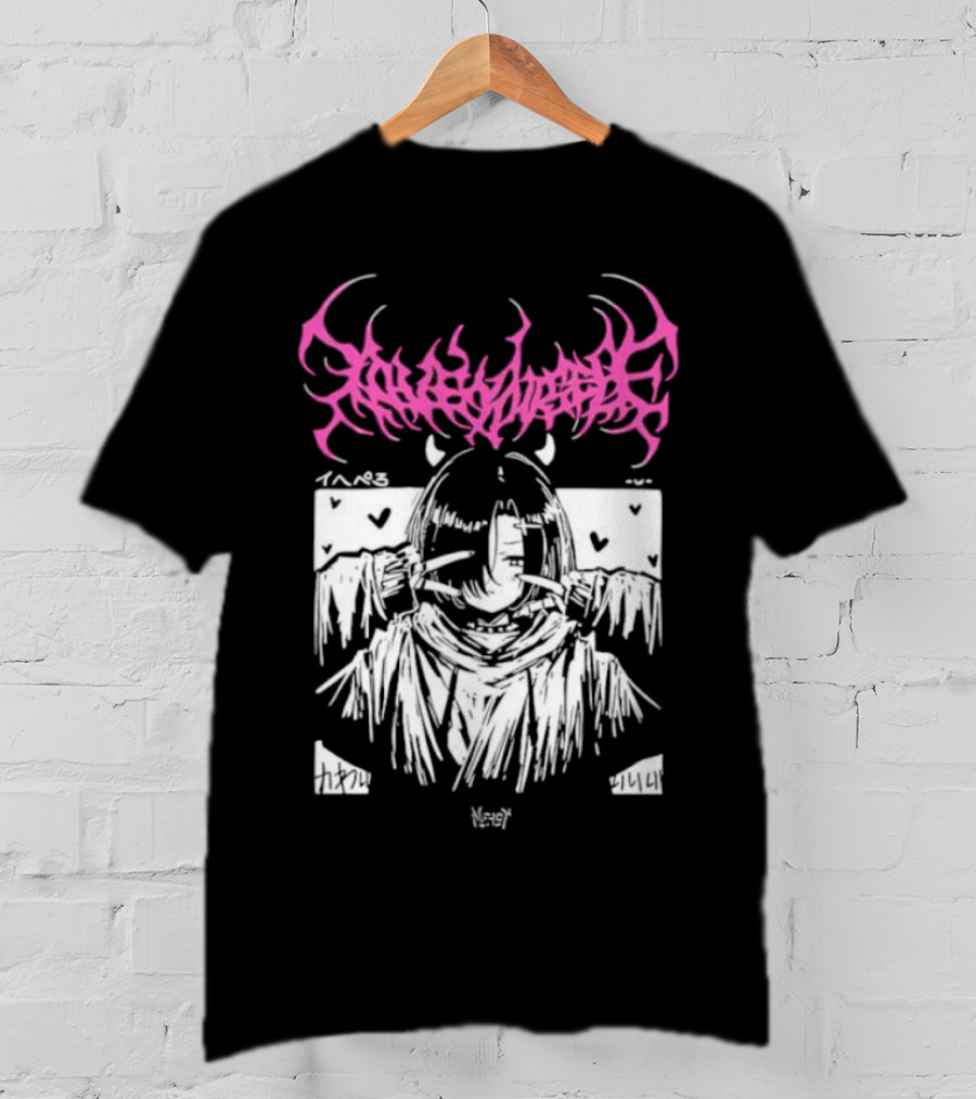 Lobsteranian Loveyourself Manga Style Character With Hearts T-Shirt
