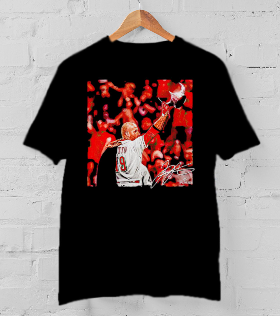 Joey Votto Number 19 Viking Celebration Signature MLB Players T-Shirt