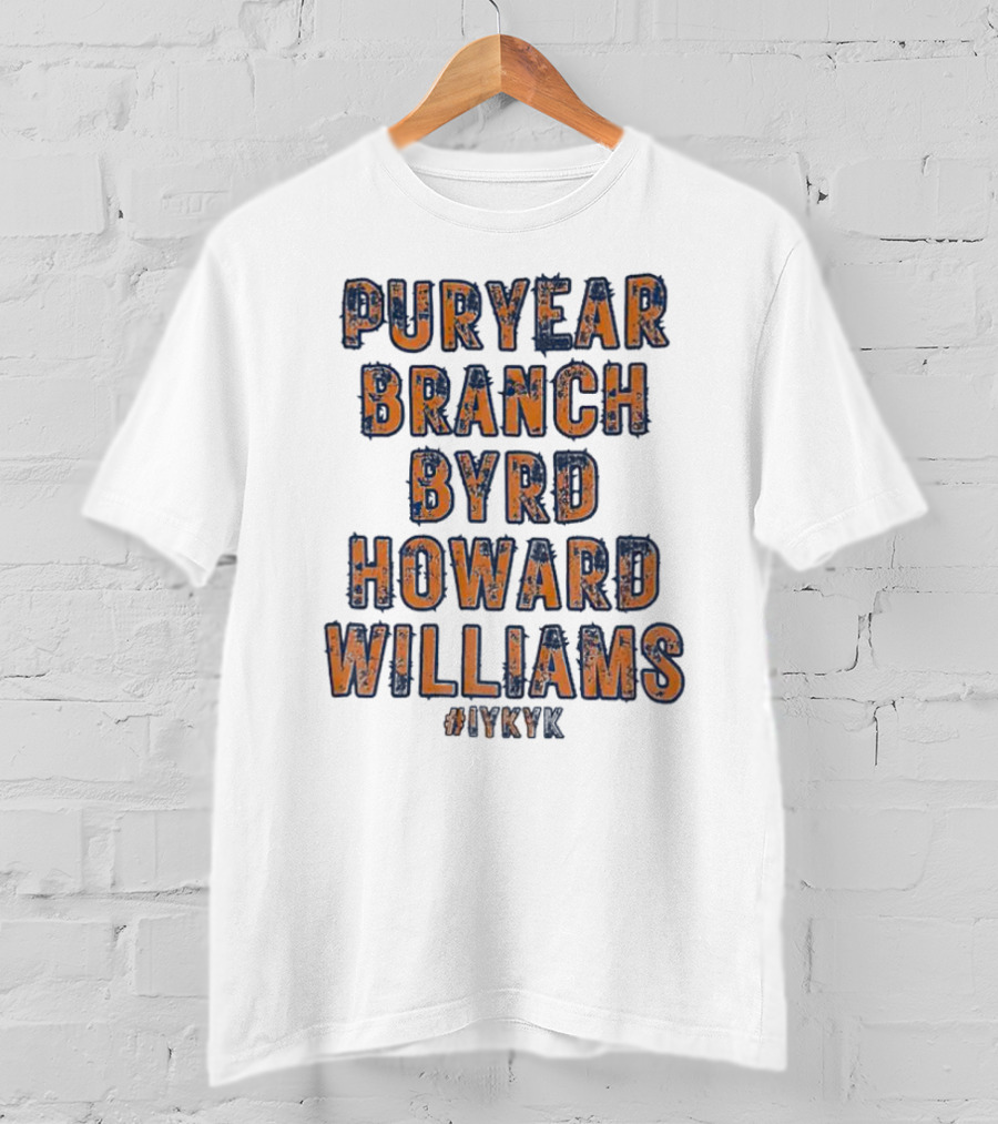 Puryear Branch Byrd Howard Williams #Pike T-Shirt