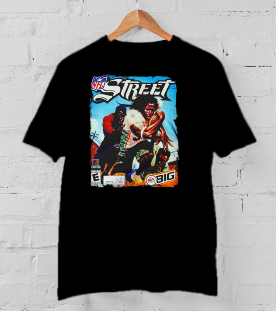NFL Street EA Sports Big PlayStation 2 Game Cover T-Shirt