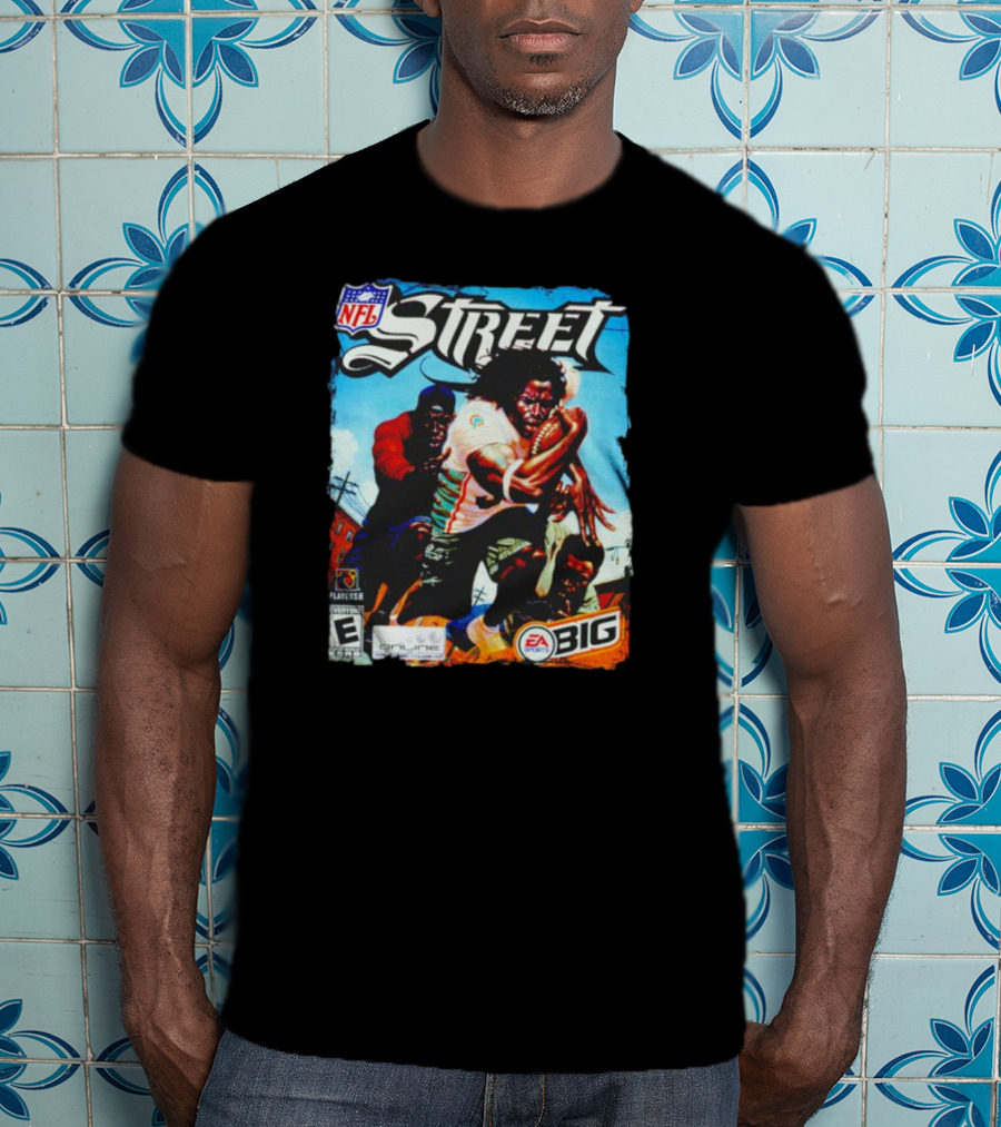 NFL Street EA Sports Big PlayStation 2 Game Cover T-Shirt