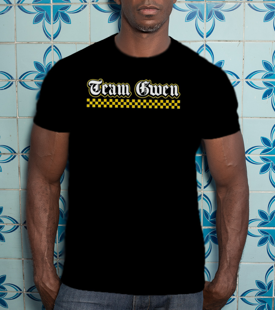 Team Gwen The Voice Season 24 Checkered T-Shirt