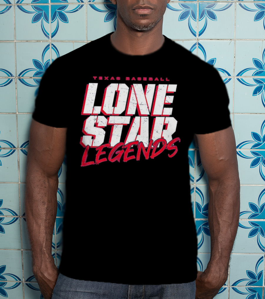 Texas Baseball Lone Star Legends T-Shirt