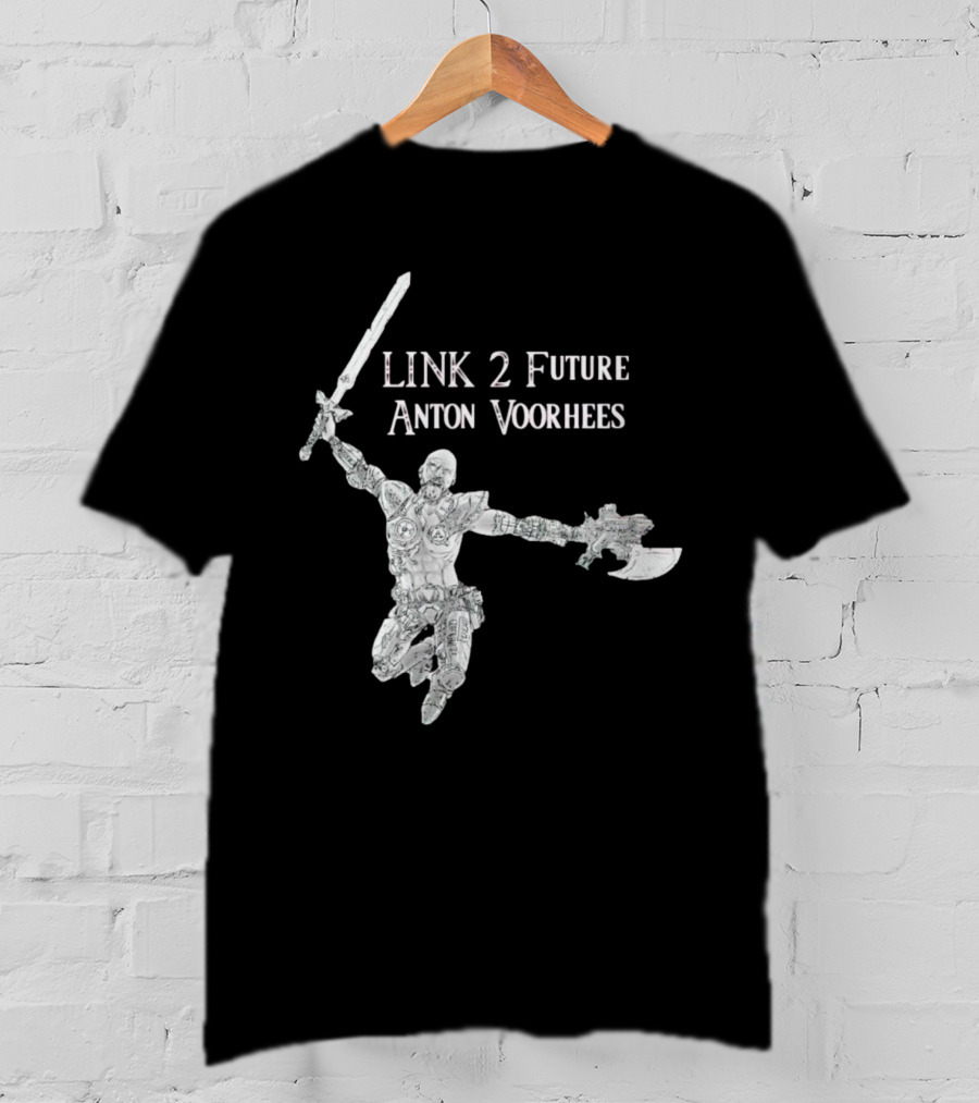 TriBorg Link 2 Future Anton Voorhees Sword And Axe Warrior T-Shirt