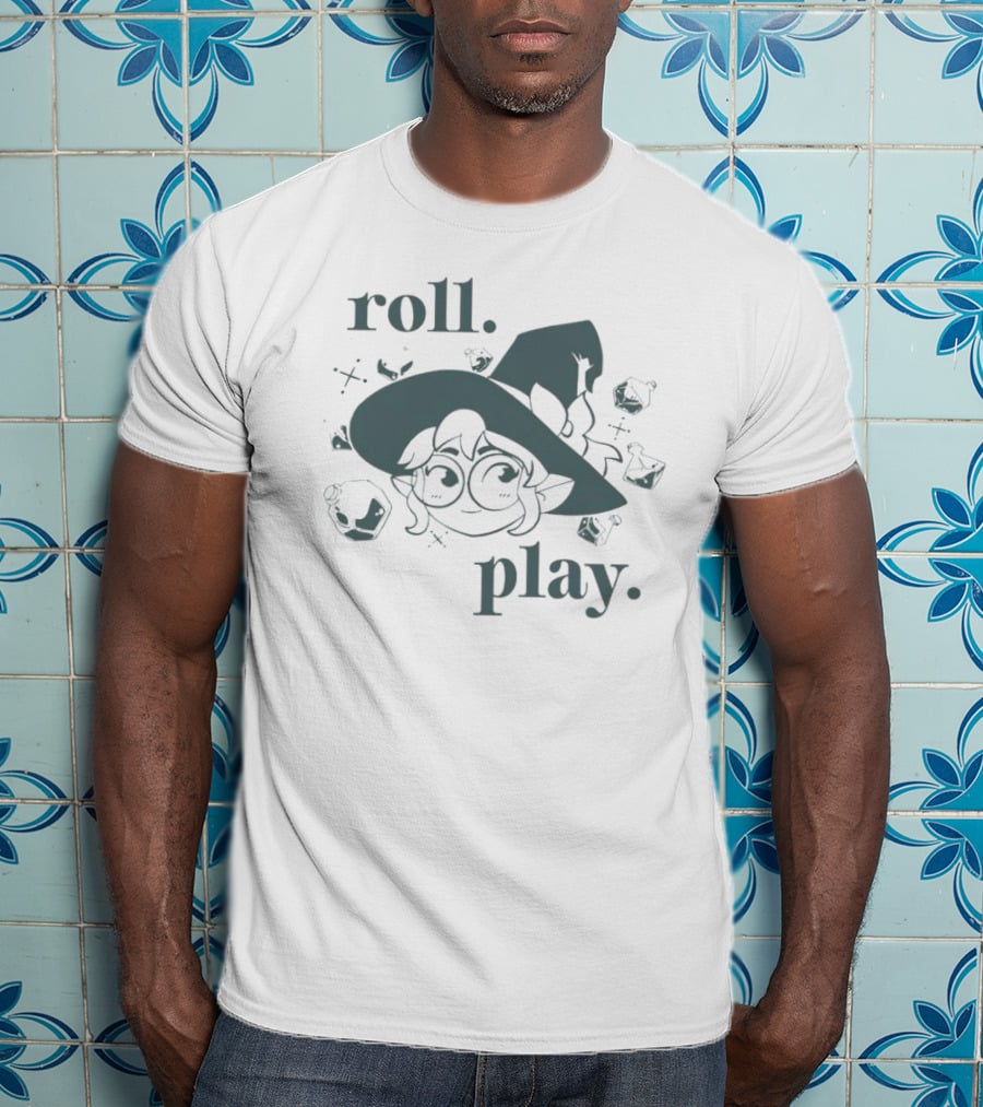 Ginny Di Roll Play Fantasy Character Dice T-Shirt
