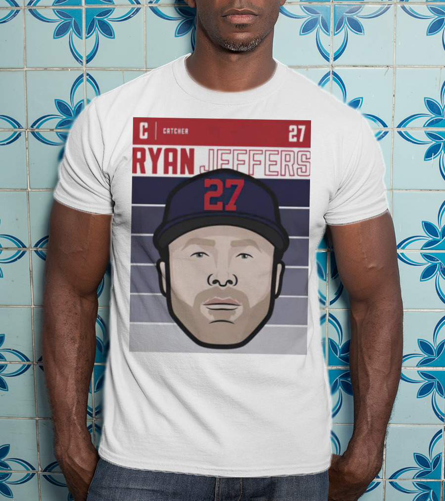 Ryan Jeffers C Catcher 27 Minnesota Twins T-Shirt