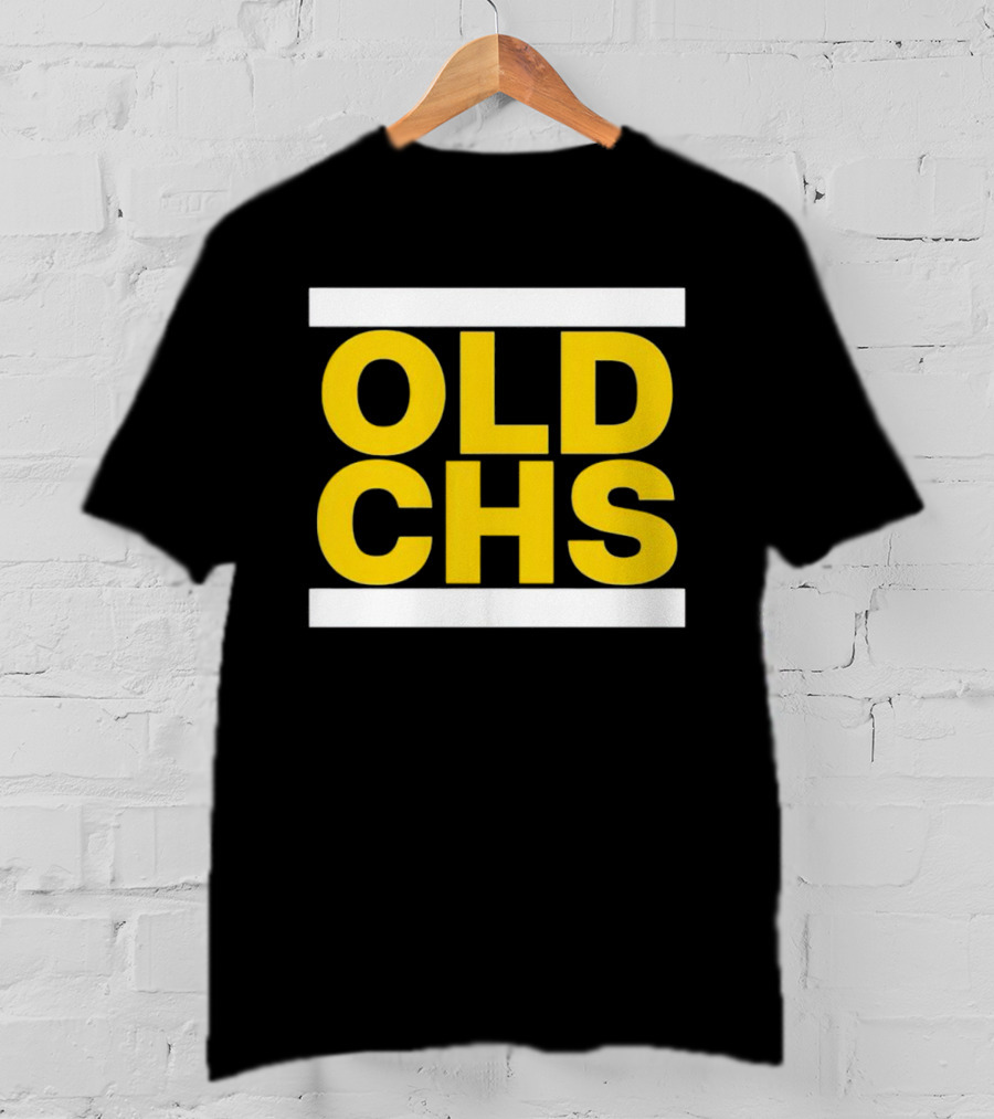 Tigers Got Game Old CHS Yellow Block Letters T-Shirt