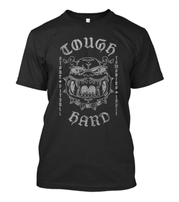 Tomohiro Ishii Tough Hard Stone Pitbull T-Shirt
