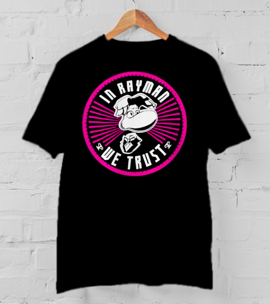 In Rayman We Trust Logo Emblem T-Shirt