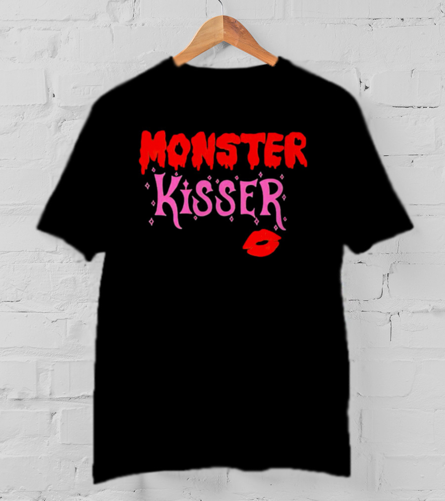 Monster Kisser Fun Red Lips Iconic T-Shirt