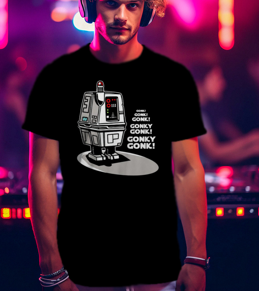 Star Wars Gonk Droid Gonk Gonk Gonk Gonky Gonk T-Shirt