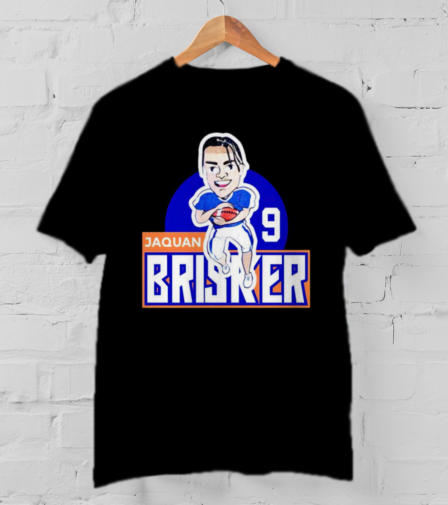 Jaquan Brisker 9 Football Caricature T-Shirt